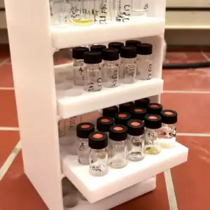 Vial rack and shelf - GC LC vials